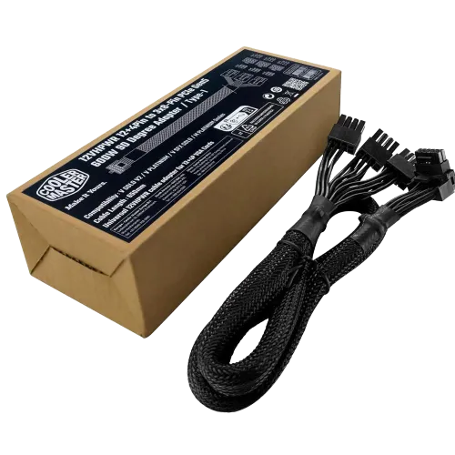 Adapter cáp nguồn Cooler Master 12VHPWR 90 độ cho RTX 5090