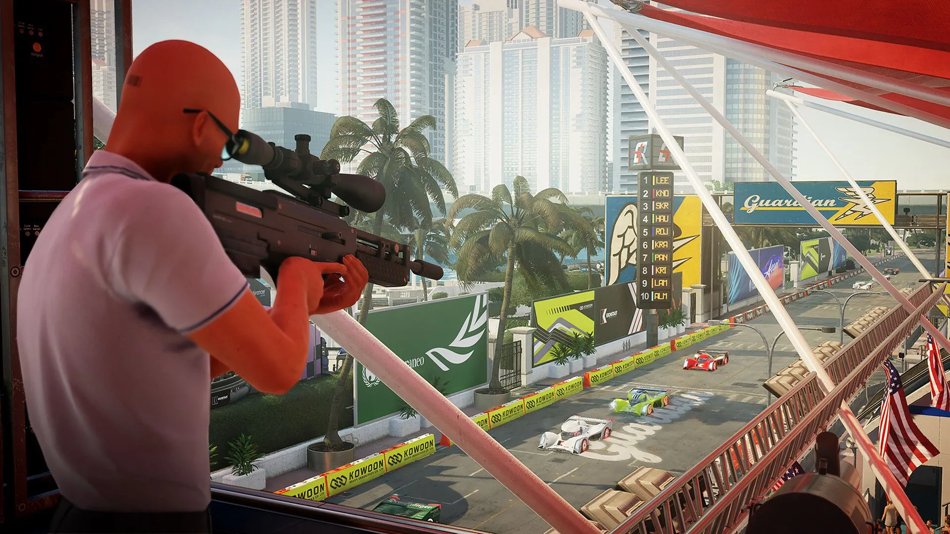 Ảnh minh họa game HITMAN World of Assassination, tựa game hành động lén lút nổi tiếng đang có khuyến mãi Steam.