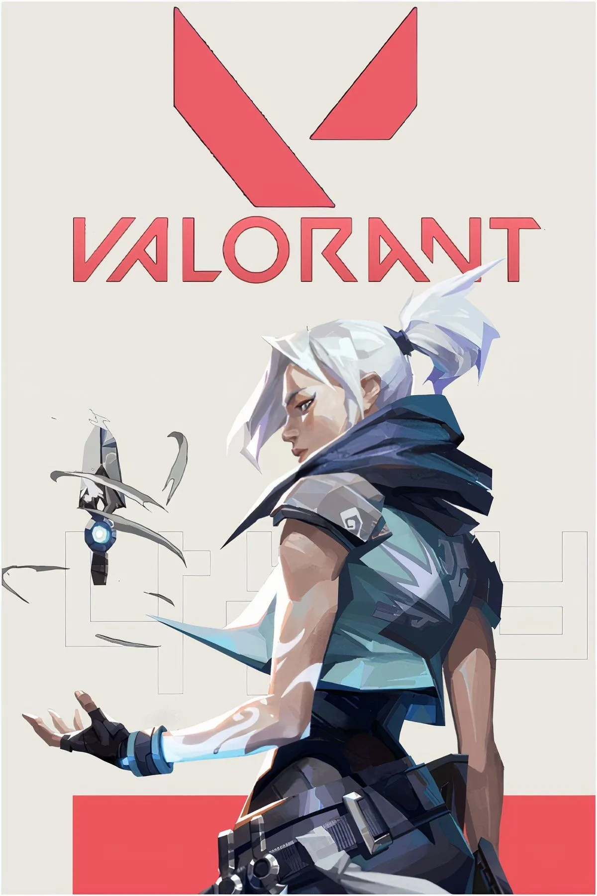 Ảnh tổng hợp gameplay Valorant với các đặc vụ dùng kỹ năng