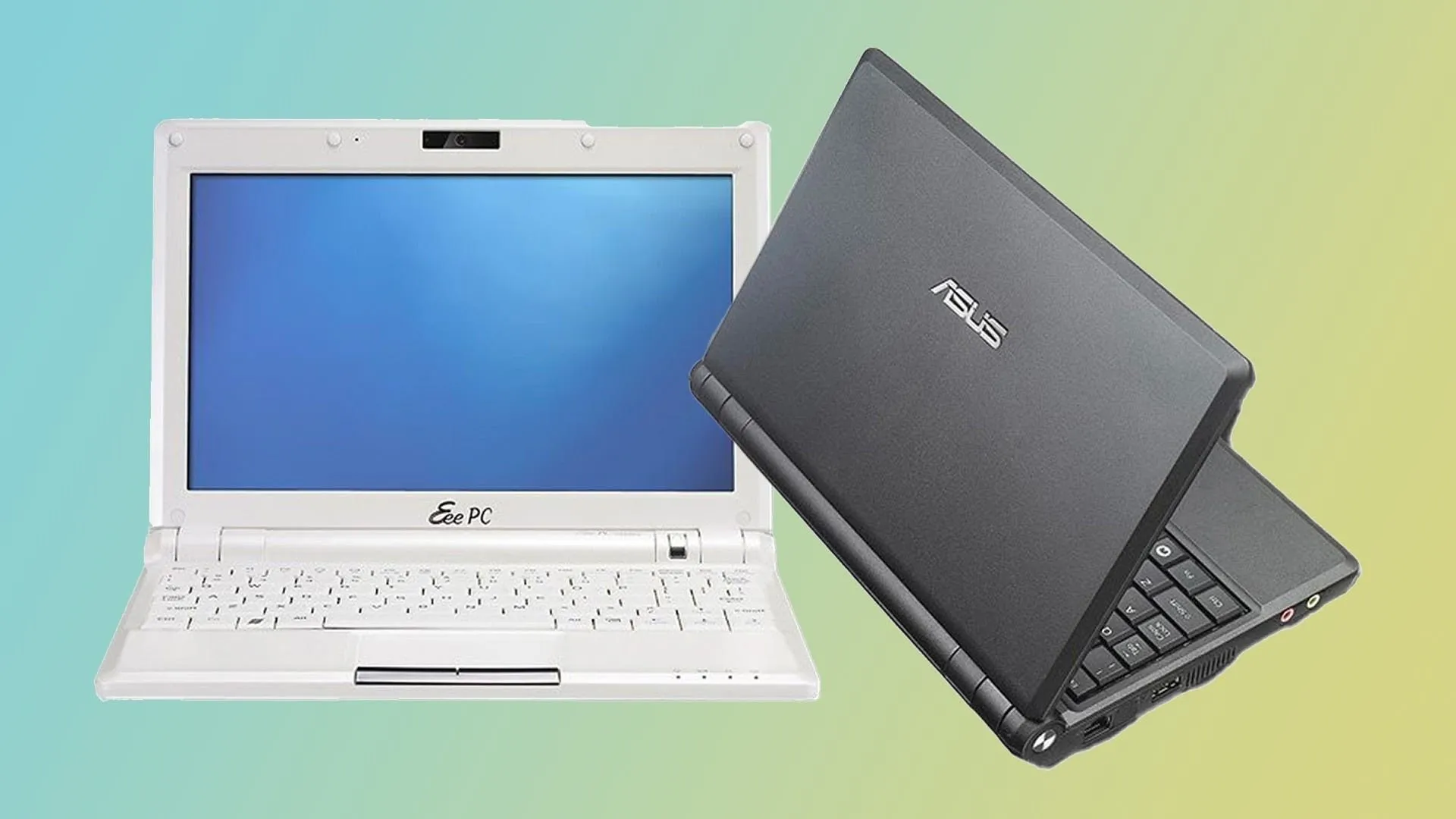 Asus Eee PC, chiếc netbook nhỏ gọn, giá rẻ khởi đầu trào lưu máy tính xách tay mini vào năm 2007