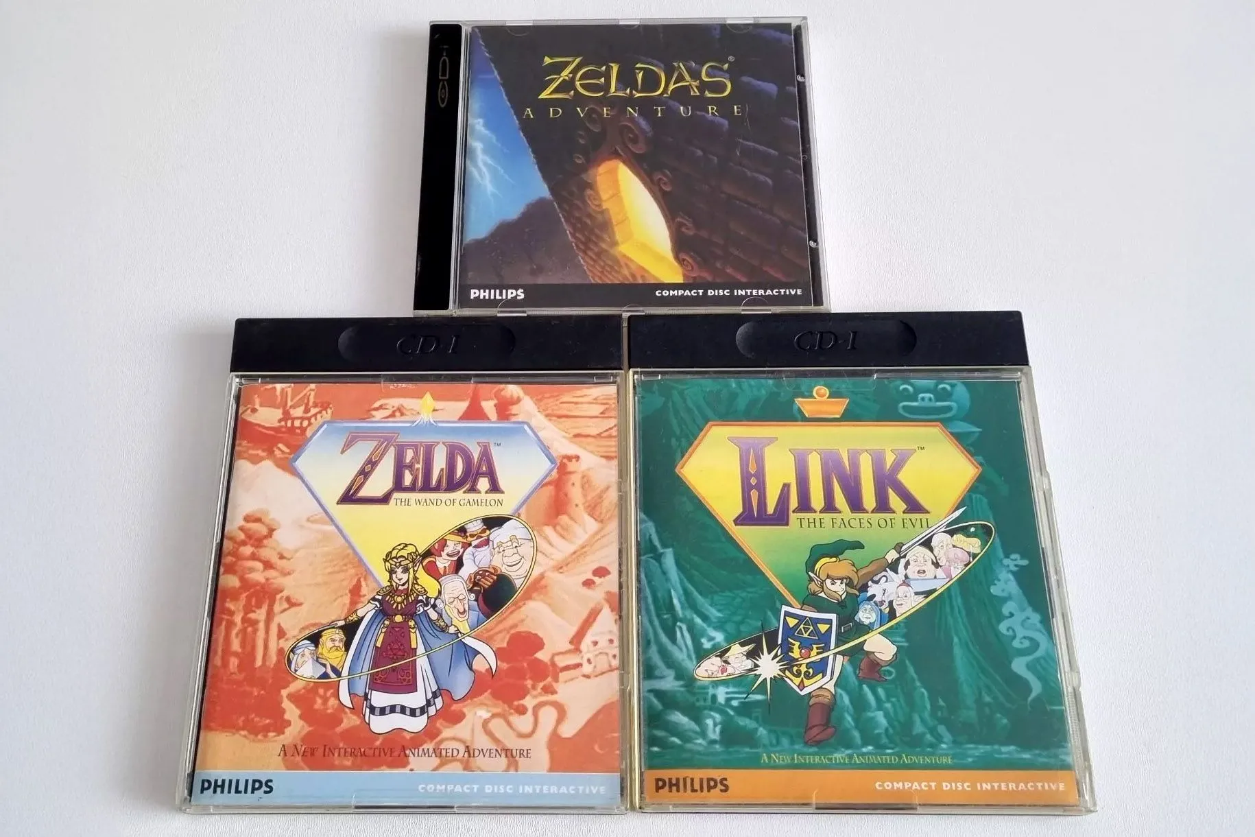 Ba tựa game Zelda phát hành cho Philips CD-i