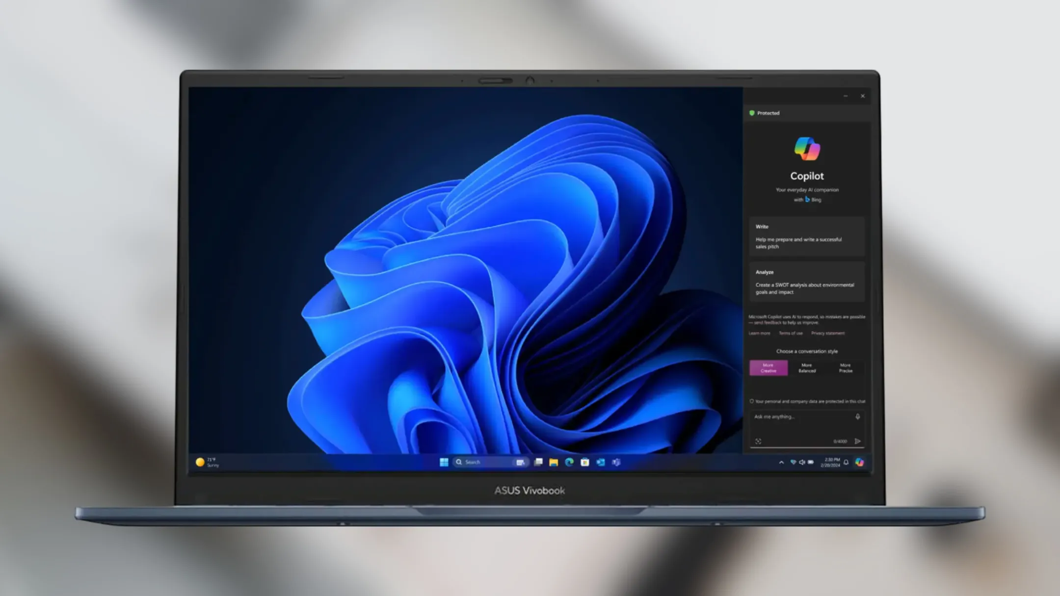 Bàn phím và màn hình 14 inch Full HD của Asus Vivobook 14