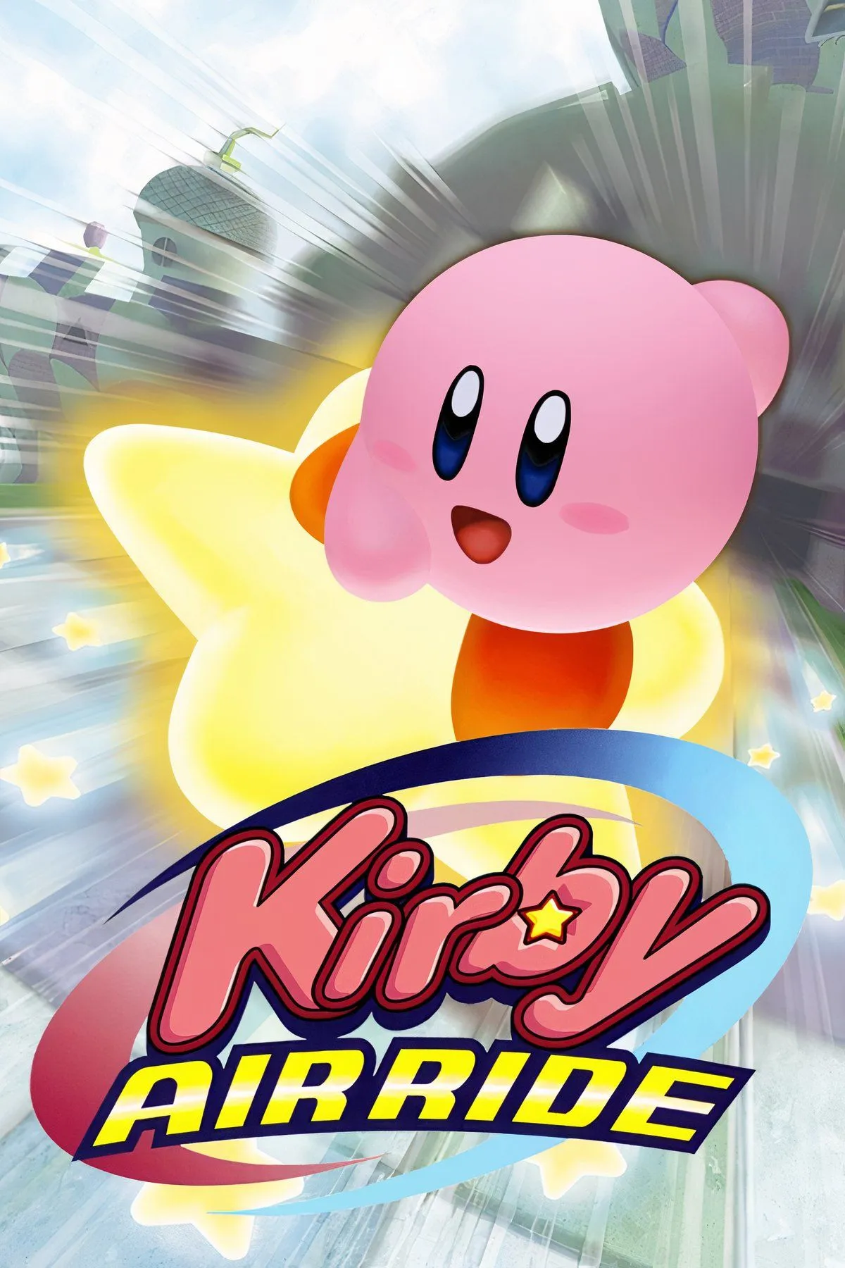 Bìa album nhạc nền và các cảnh trong game Kirby Air Ride