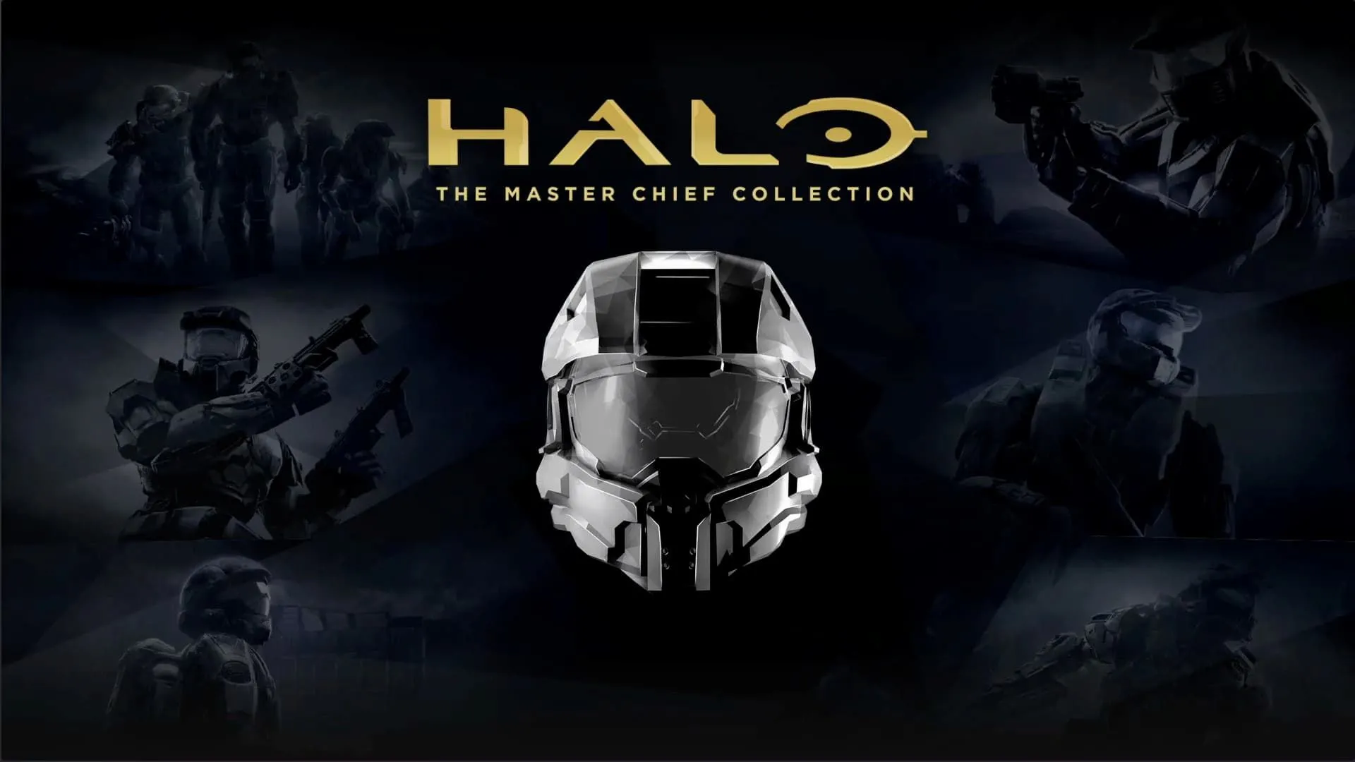 Bìa đĩa Halo: The Master Chief Collection, bộ sưu tập game Halo đình đám được đồn đoán sẽ ra mắt trên nhiều nền tảng.
