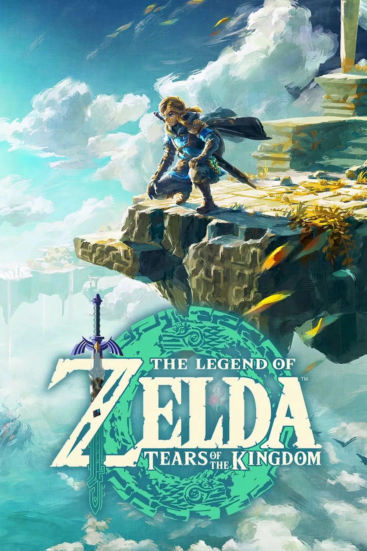 Bìa game The Legend of Zelda: Tears of the Kingdom, một trong hai huyền thoại đứng đầu bảng xếp hạng game hay nhất 2025.