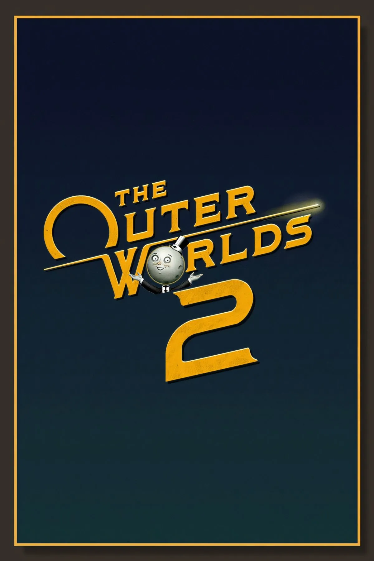 Bìa game The Outer Worlds 2 với hình ảnh nhân vật chính đứng giữa môi trường ngoài hành tinh