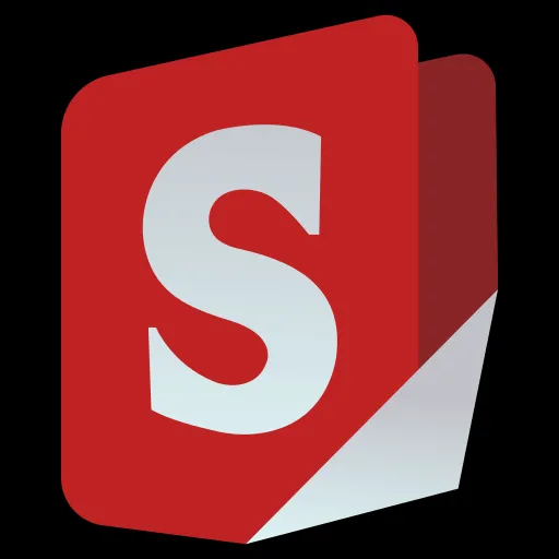Biểu tượng ứng dụng StirlingPDF, đại diện cho phần mềm chỉnh sửa PDF miễn phí và tự host.