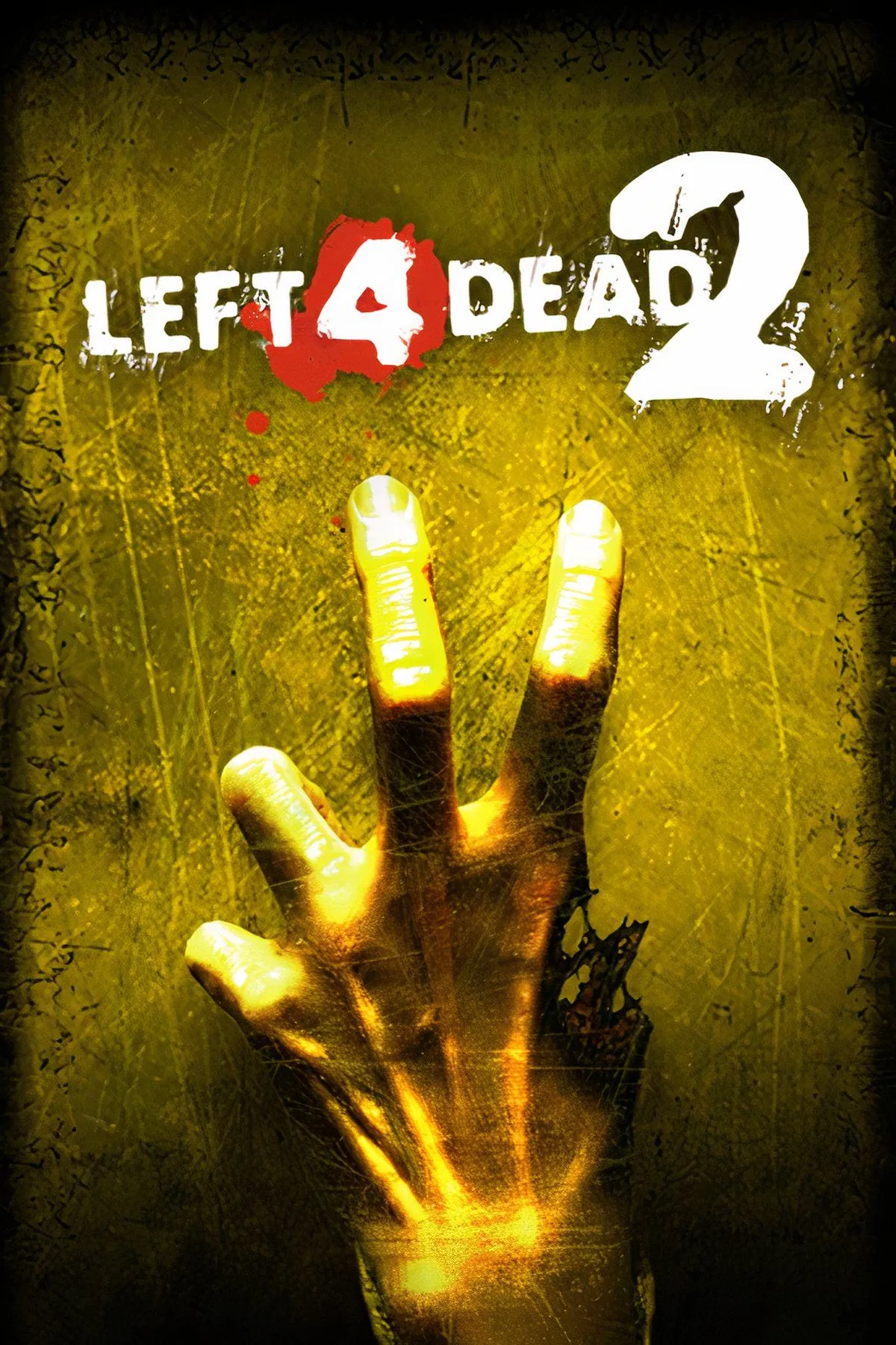 Bốn người chơi đang chiến đấu với bầy zombie trong Left 4 Dead 2.