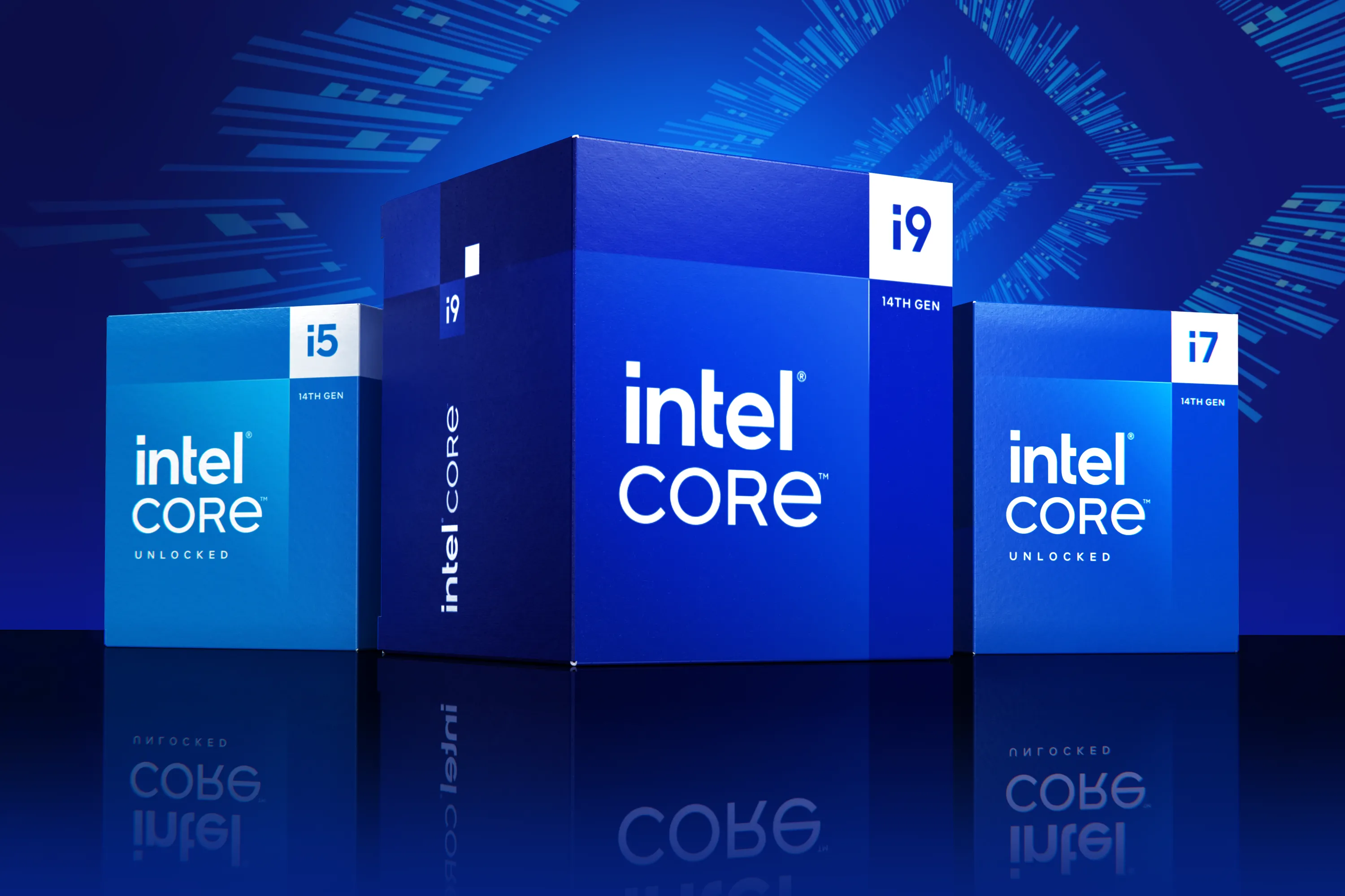 Các mẫu CPU Intel Core i9, i7, i5 thế hệ 14 mới nhất