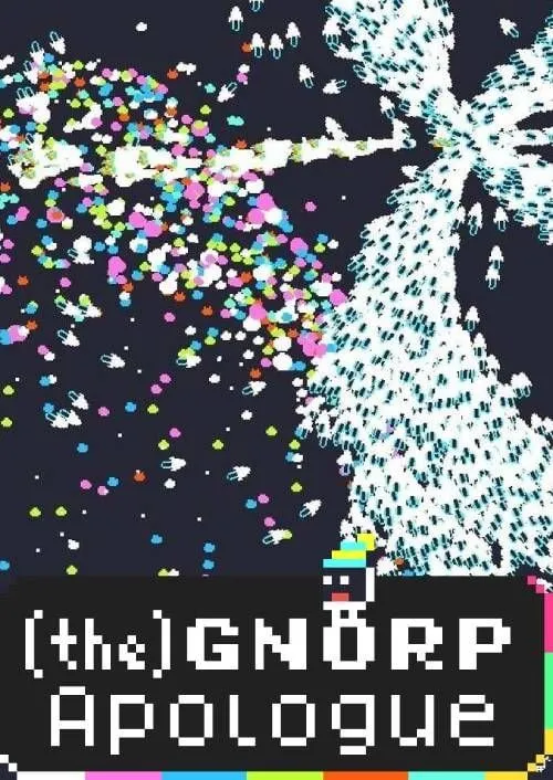 Các sinh vật Gnorp đang khai thác một tảng đá khổng lồ trong game idle (the) Gnorp Apologue, minh họa cơ chế thu thập tài nguyên và nâng cấp.