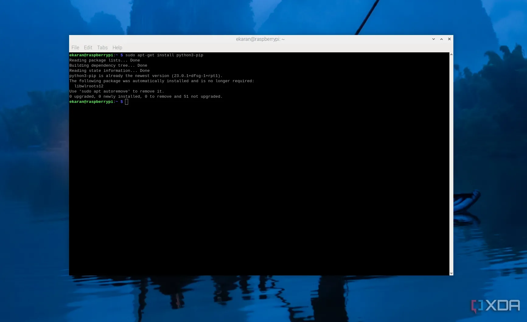 Cài đặt pip cho Python 3 trên Raspberry Pi để quản lý gói