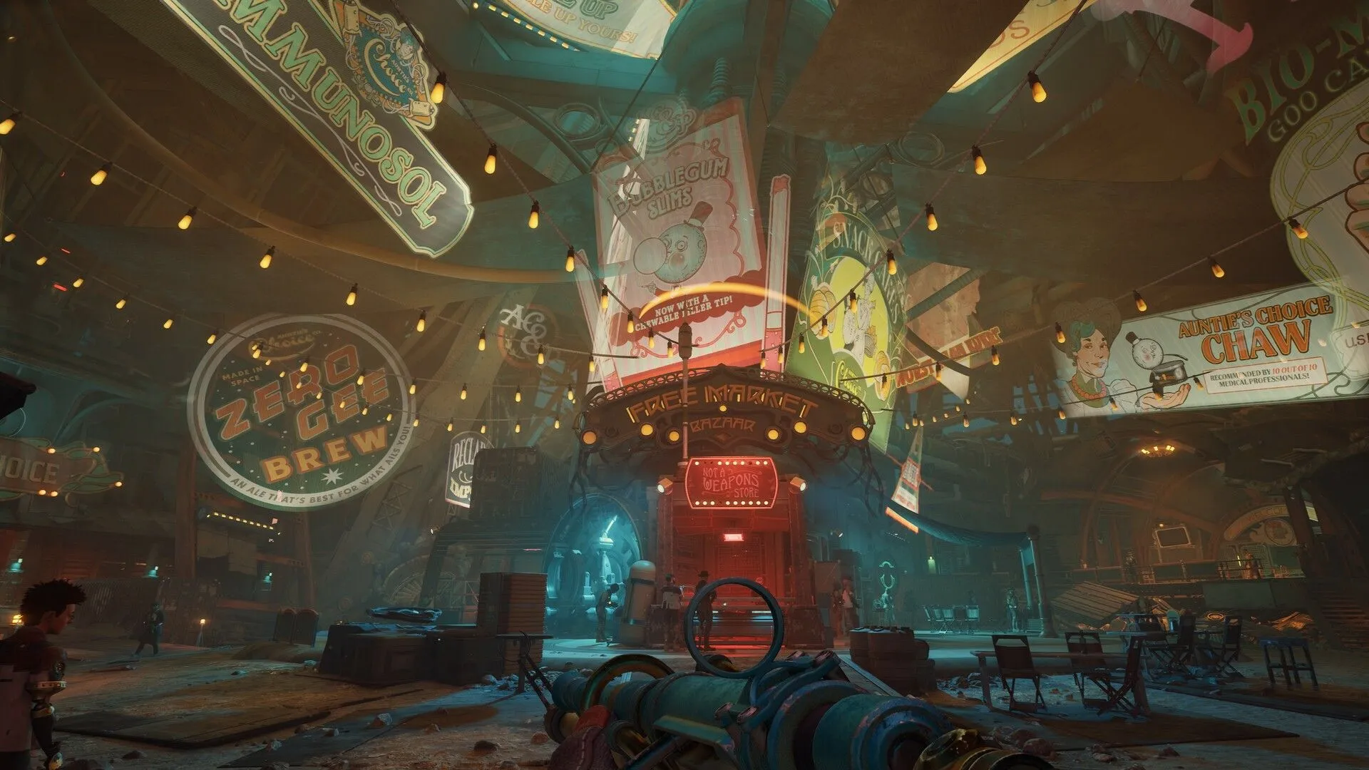 Cận cảnh chi tiết trang bị và vũ khí của nhân vật trong The Outer Worlds 2