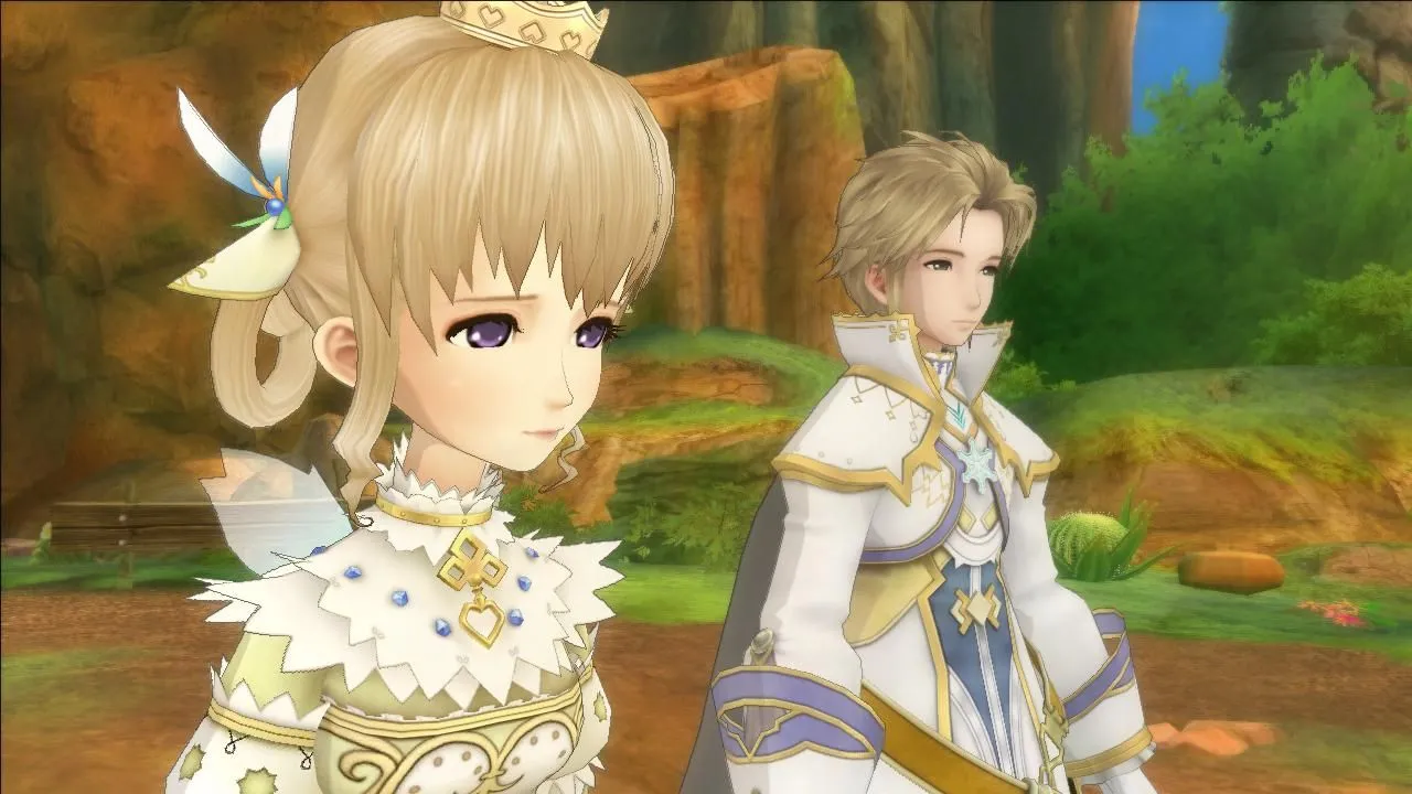 Cận cảnh nhân vật trong game Eternal Sonata