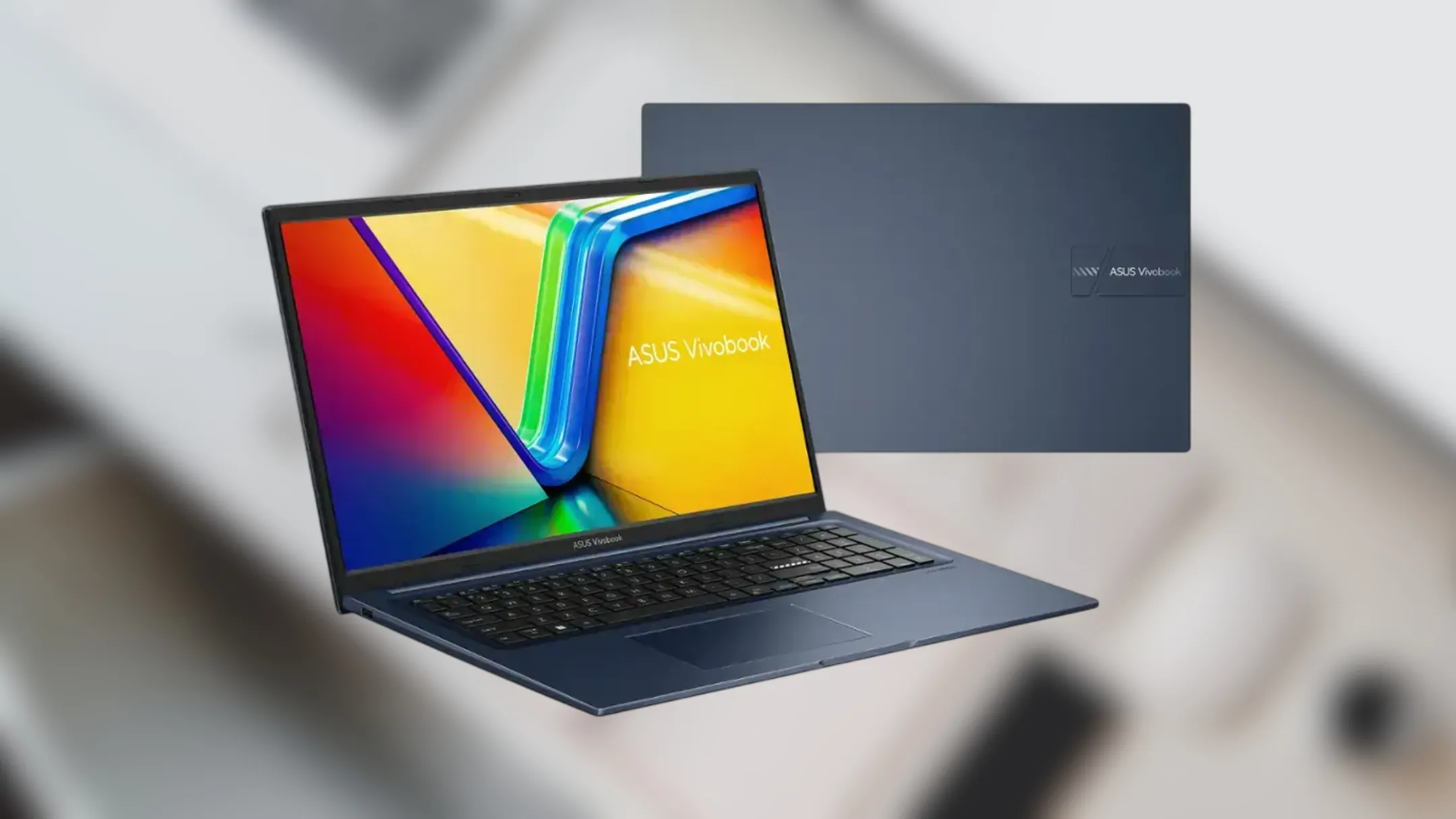Cạnh bên laptop ASUS Vivobook 17 thể hiện các cổng kết nối đa dạng