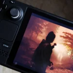 Cảnh game Alan Wake 2 minh họa công nghệ dò tia SER và OMMs