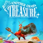 Cảnh game Another Crab's Treasure với cua Kril sử dụng lon nước làm vỏ giáp chiến đấu dưới biển