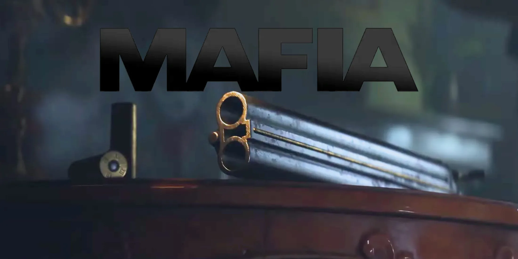Cảnh hành động với súng trong Mafia: The Old Country, nhấn mạnh gameplay chiến đấu đầy kịch tính của tựa game này.