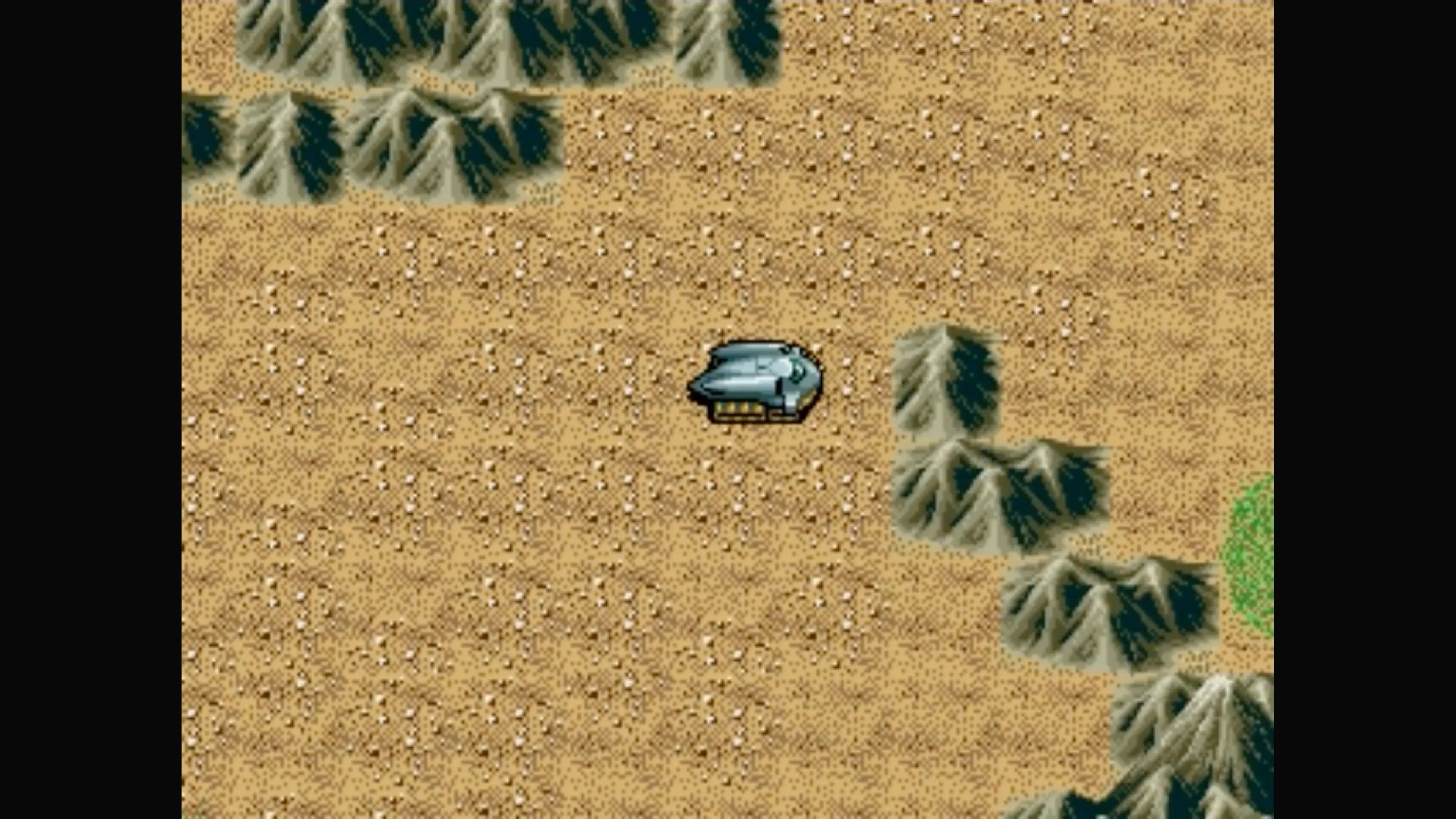 Cảnh một thành phố sầm uất trong Phantasy Star IV, thể hiện chi tiết môi trường.