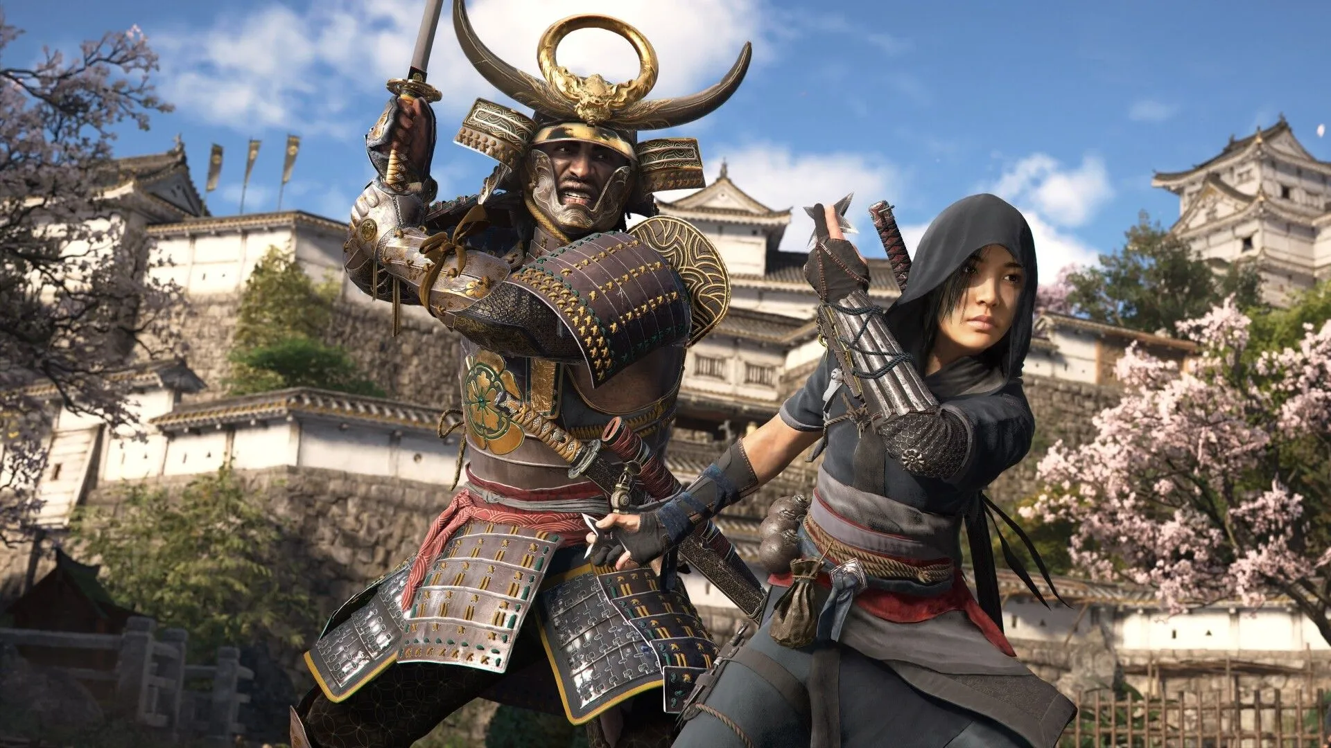 Cảnh quan đô thị nhộn nhịp của Nhật Bản cổ đại trong Assassin's Creed Shadows