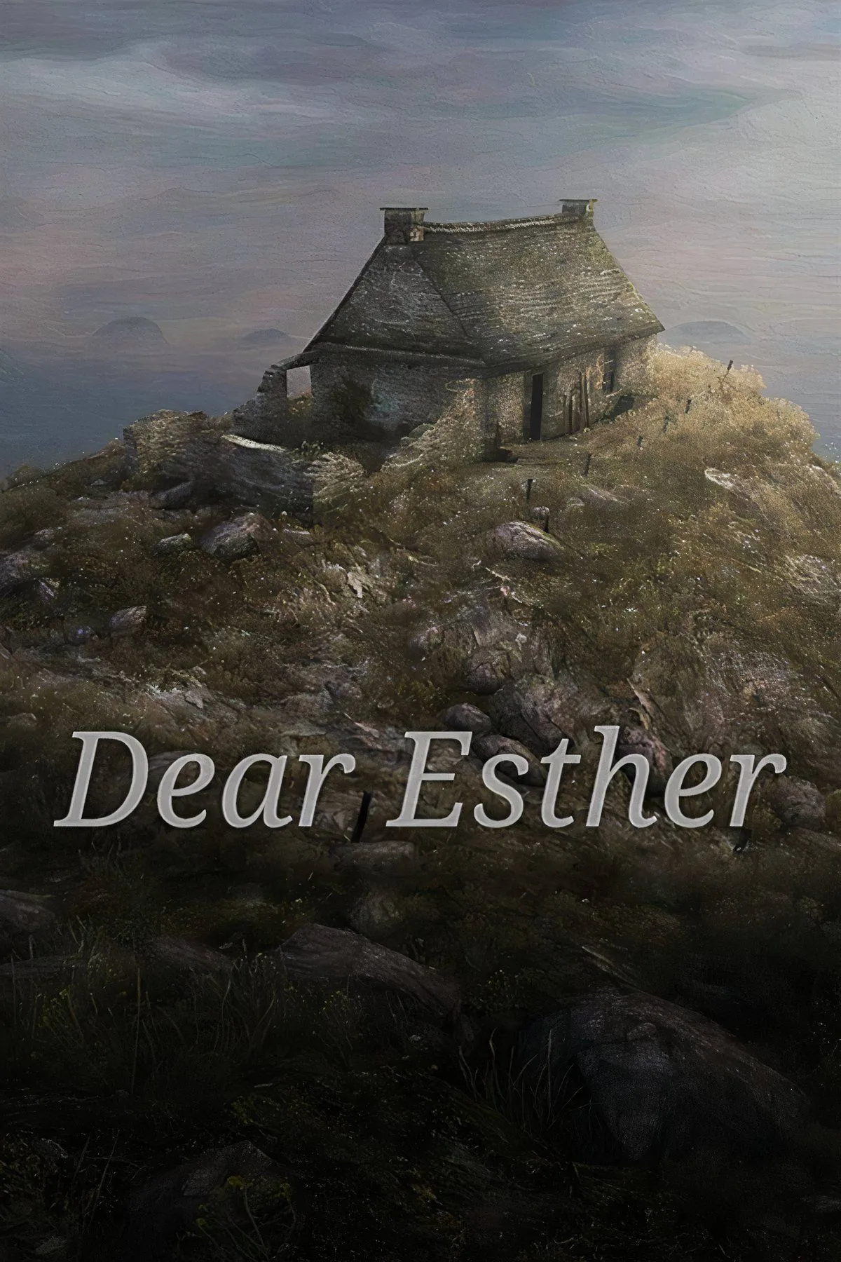Cảnh quan u ám nhưng đẹp mê hồn trong Dear Esther, với một ngọn hải đăng ở xa