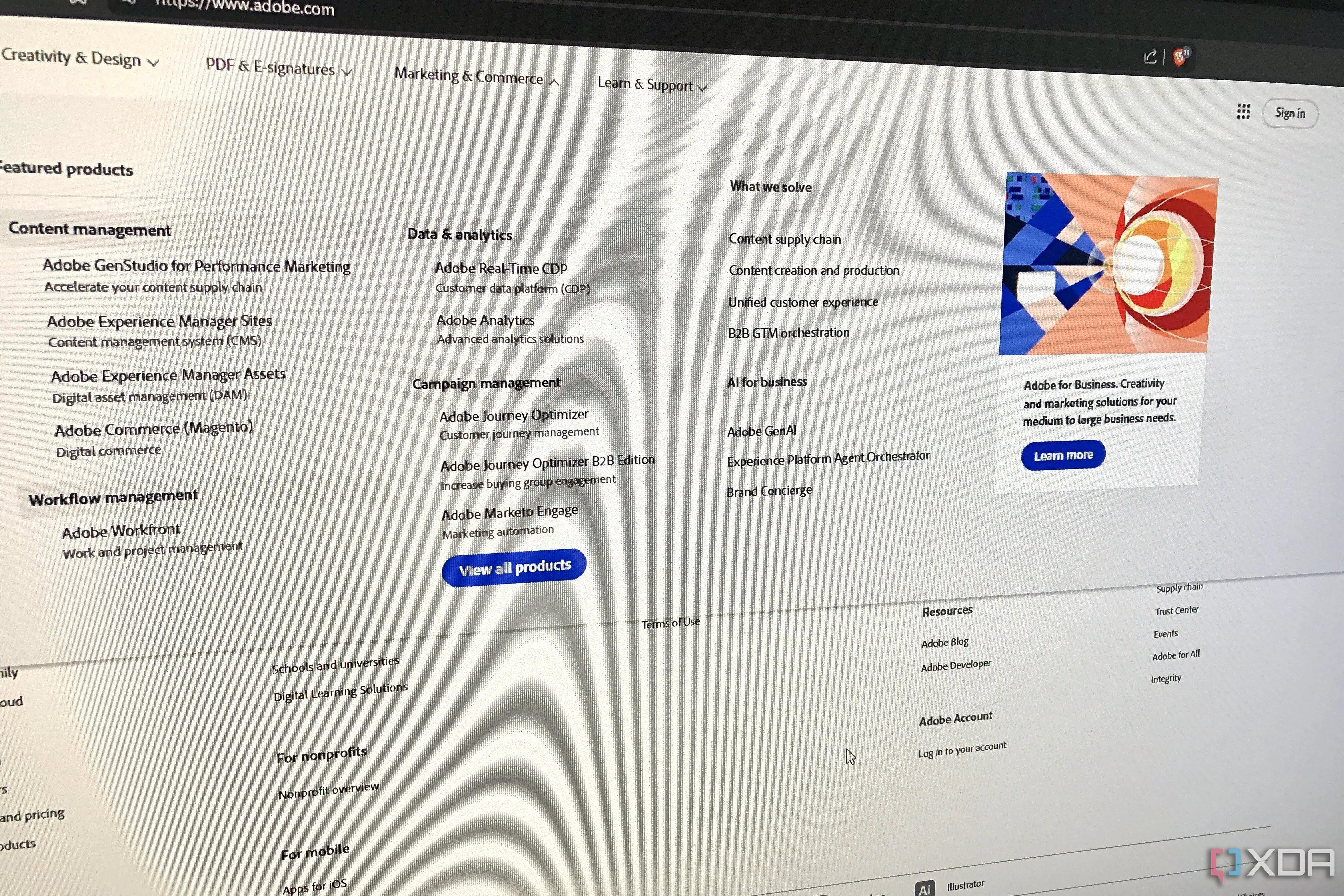 Chiến lược kinh doanh và thương mại của Adobe