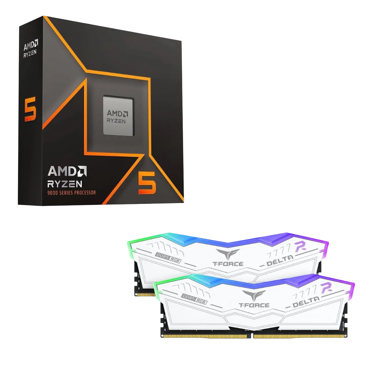 Combo CPU AMD Ryzen 5 9600X kèm bộ nhớ RAM DDR5 tối ưu chi phí