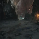 Cổng bị khóa màu tím cần thẻ khóa trong Doom: The Dark Ages Chương 9