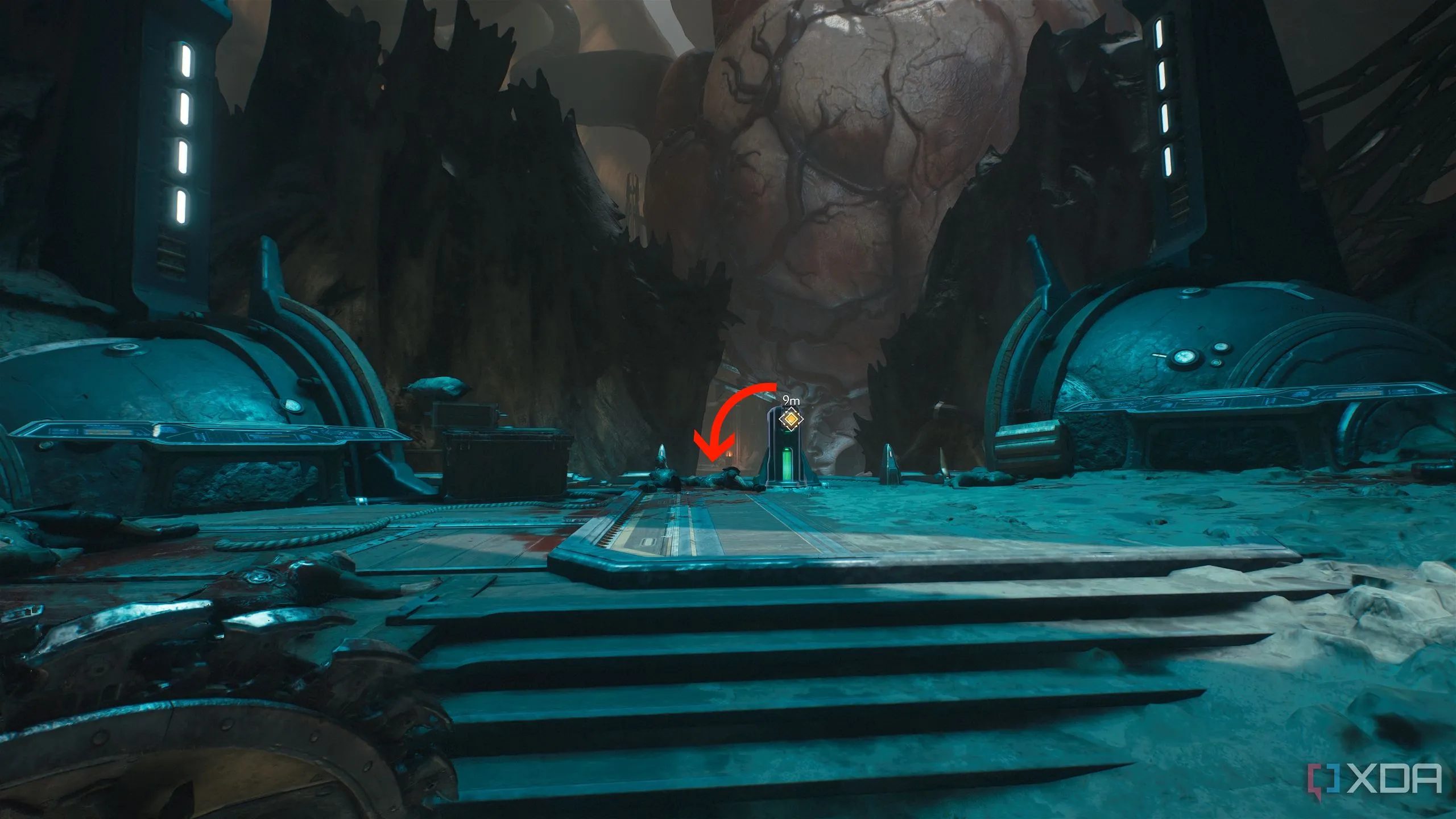 Công tắc mục tiêu có thể tương tác trong Doom: The Dark Ages