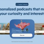 Copilot tạo Podcast AI tương tác trên giao diện người dùng