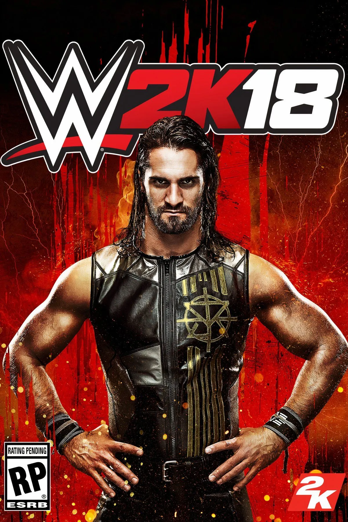 Đô vật đang thi đấu trên sàn đấu trong game WWE 2K18, một phiên bản không có nhiều đổi mới