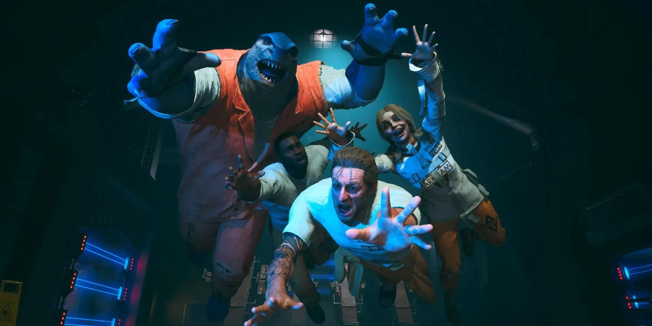 Đội Suicide Squad gồm Harley Quinn, Deadshot, King Shark và Captain Boomerang