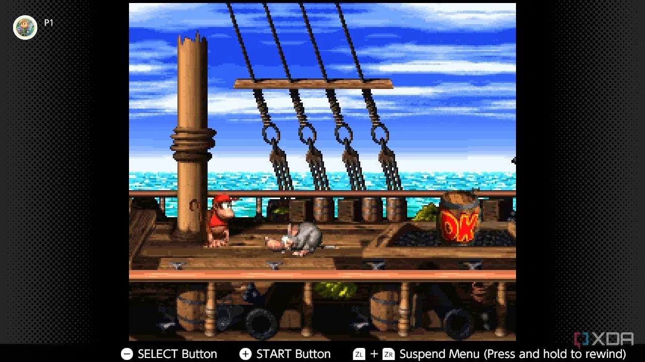 Donkey Kong Country 2 trên Nintendo Switch Online, minh họa đồ họa ấn tượng của tựa game đi cảnh kinh điển SNES
