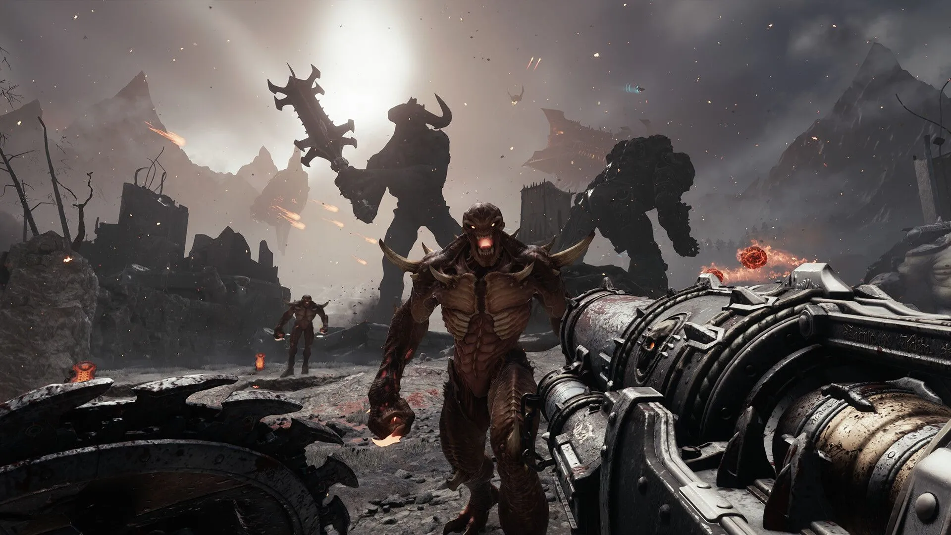 Doom The Dark Ages: Cận cảnh người hùng Doom Slayer với vũ khí mới