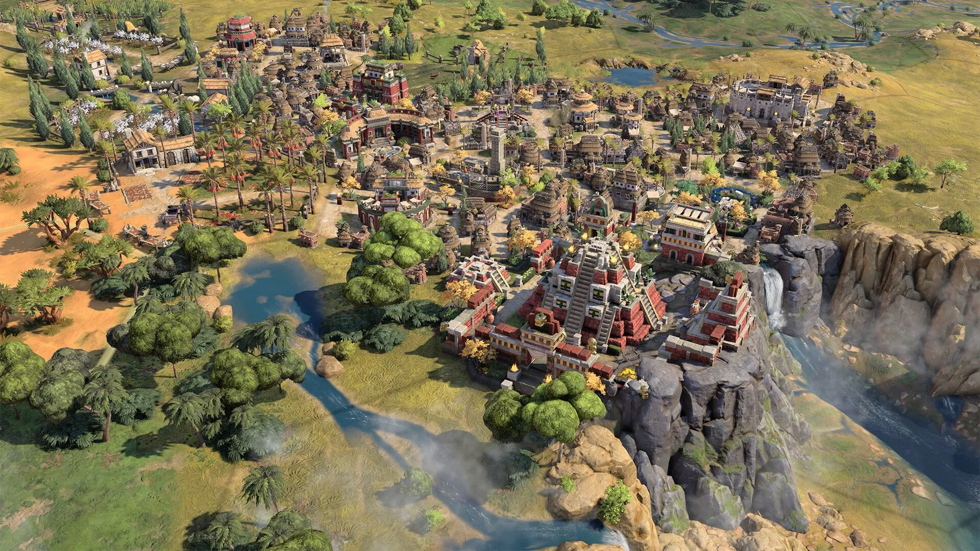 Giao diện chọn lãnh đạo trong Sid Meier's Civilization VII
