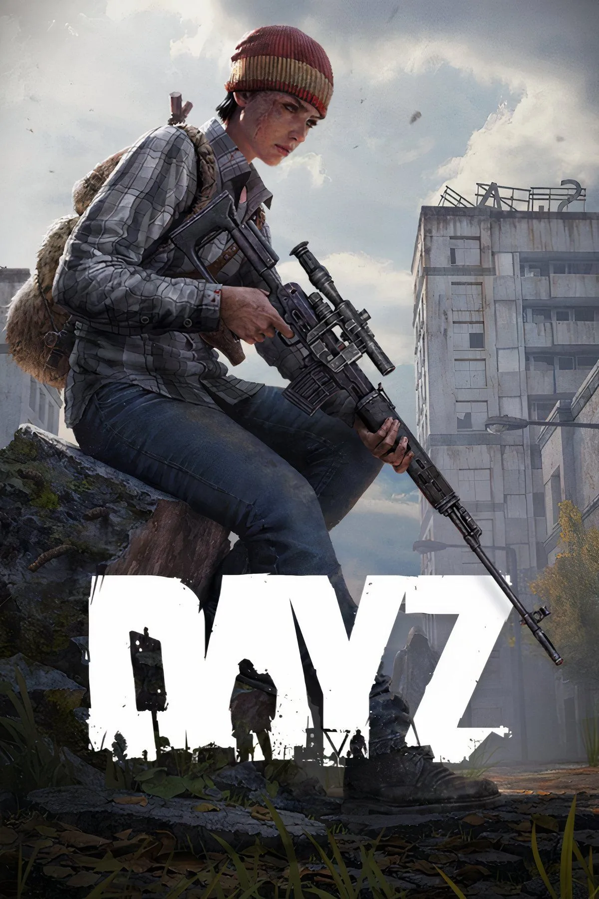 Giao diện game DayZ trong một cảnh quan hậu tận thế