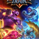 Giao diện gameplay và các nhân vật quỷ trong Monster Train, một game roguelike xây dựng bộ bài trên Steam.