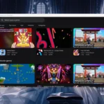 Giao diện Google Play Games trên PC hiển thị danh sách game