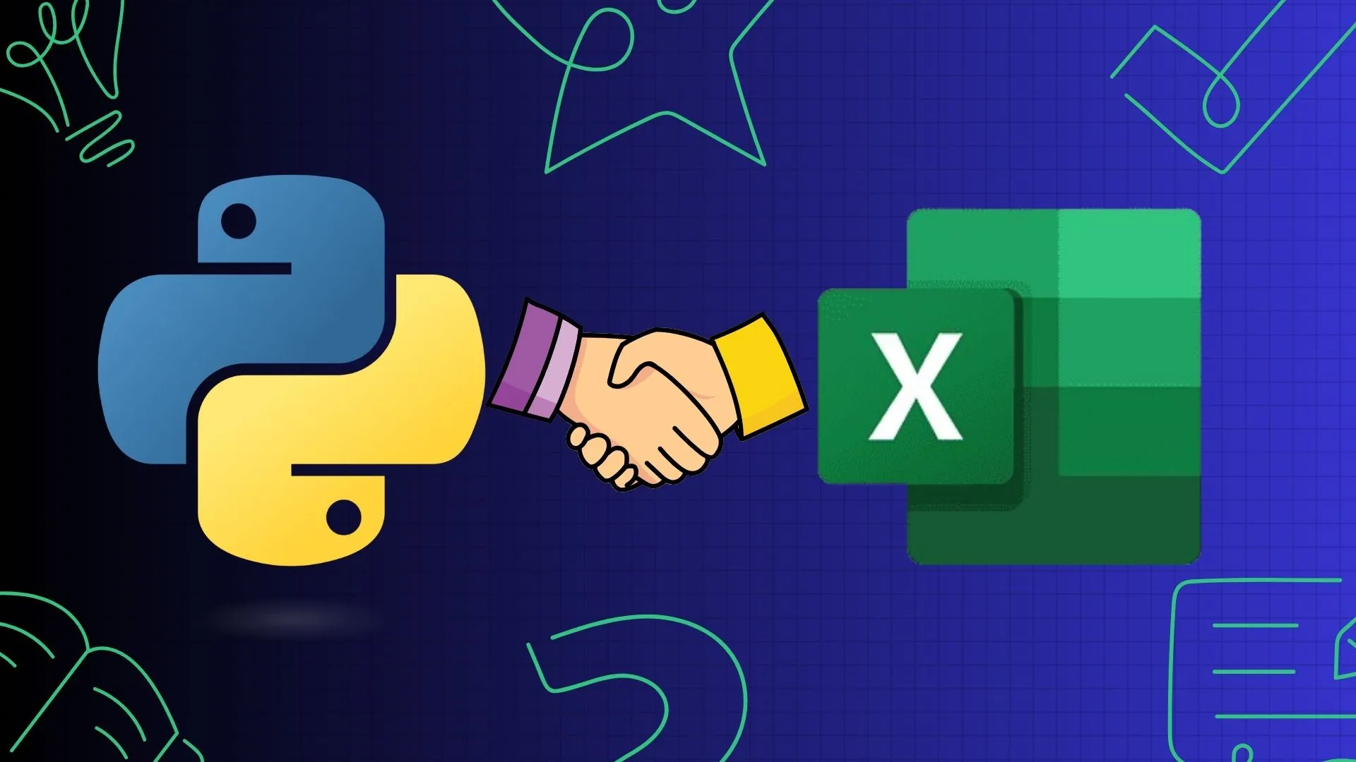 Giao diện minh họa sức mạnh của Python khi được tích hợp trong Microsoft Excel để phân tích dữ liệu chuyên sâu