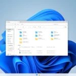 Giao diện trang chủ File Explorer trên Windows 11 với phần Favorites mới và Quick Access được cải tiến