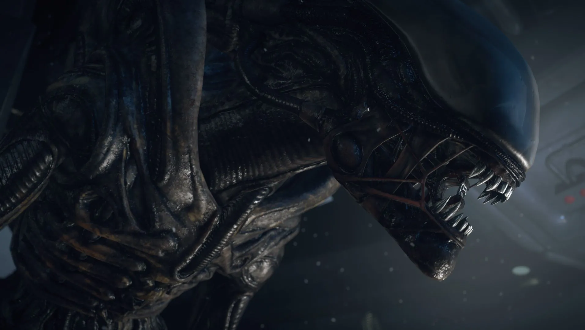 Góc nhìn kinh hoàng trong game Alien: Isolation khi Xenomorph xuất hiện trong môi trường VR.