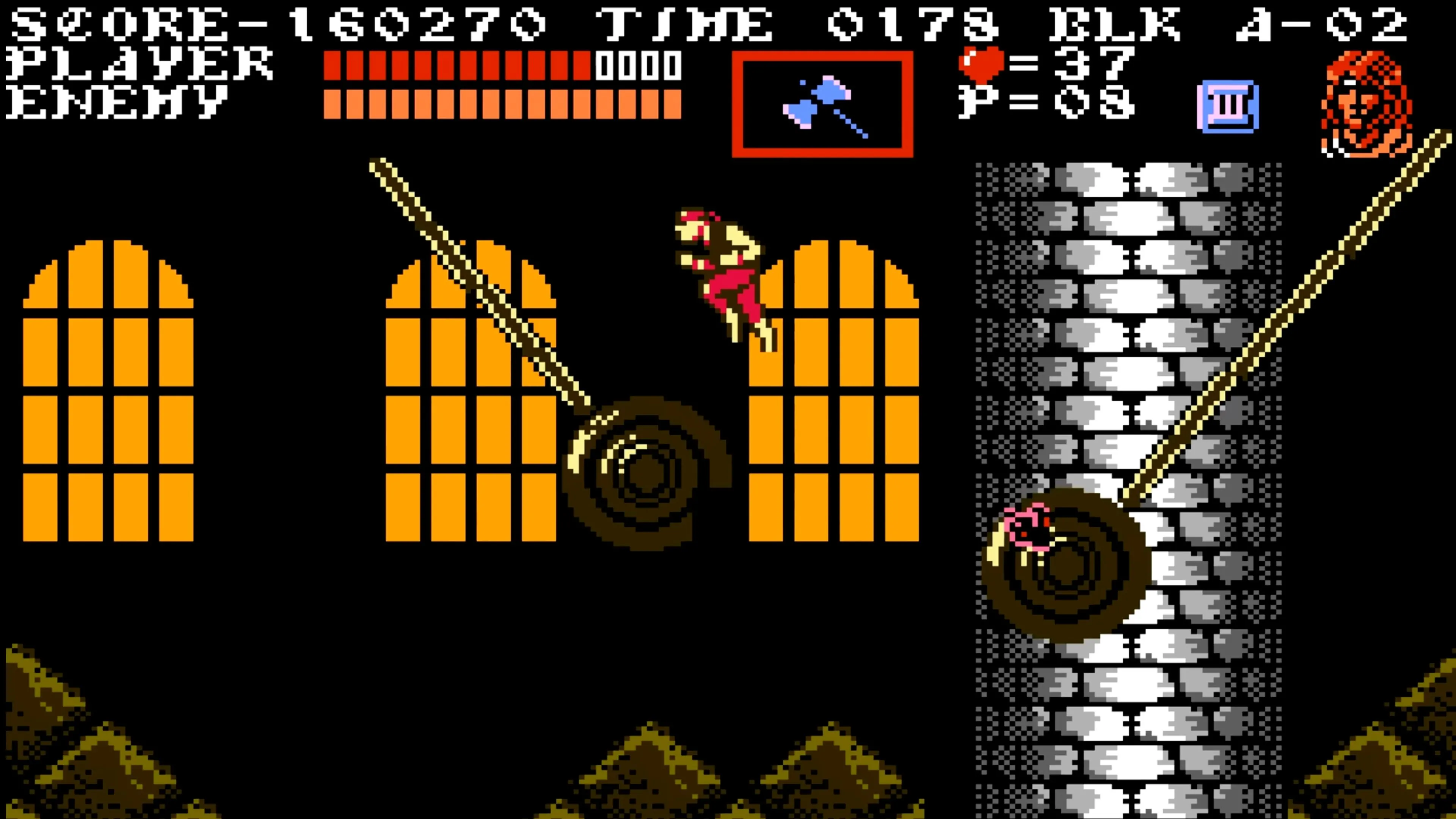 Grand Cross trong Castlevania III, một kỹ năng đặc biệt của Sypha.