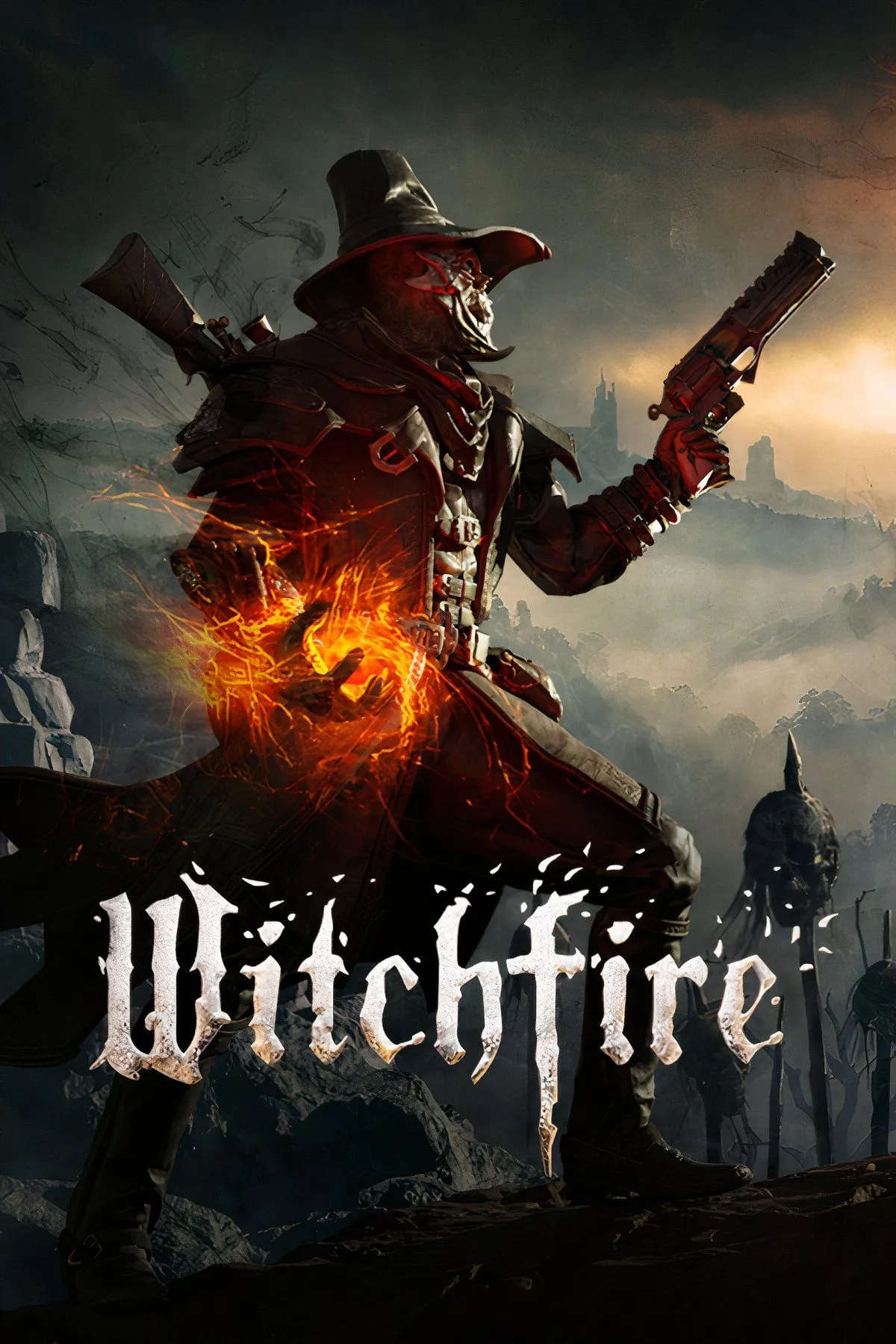 Hành động bắn súng góc nhìn thứ nhất trong Witchfire, tựa game roguelike với đồ họa AAA ấn tượng.