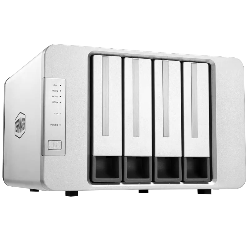 Hệ thống lưu trữ NAS TerraMaster F4-423 với 4 khoang ổ đĩa