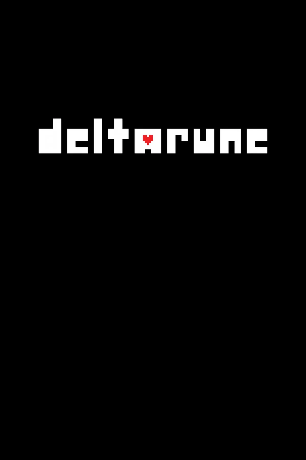 Hình ảnh bìa của Deltarune, tựa game RPG indie nổi tiếng