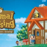 Hình ảnh bìa game Animal Crossing trên GameCube, biểu tượng của một series game nổi tiếng của Nintendo.
