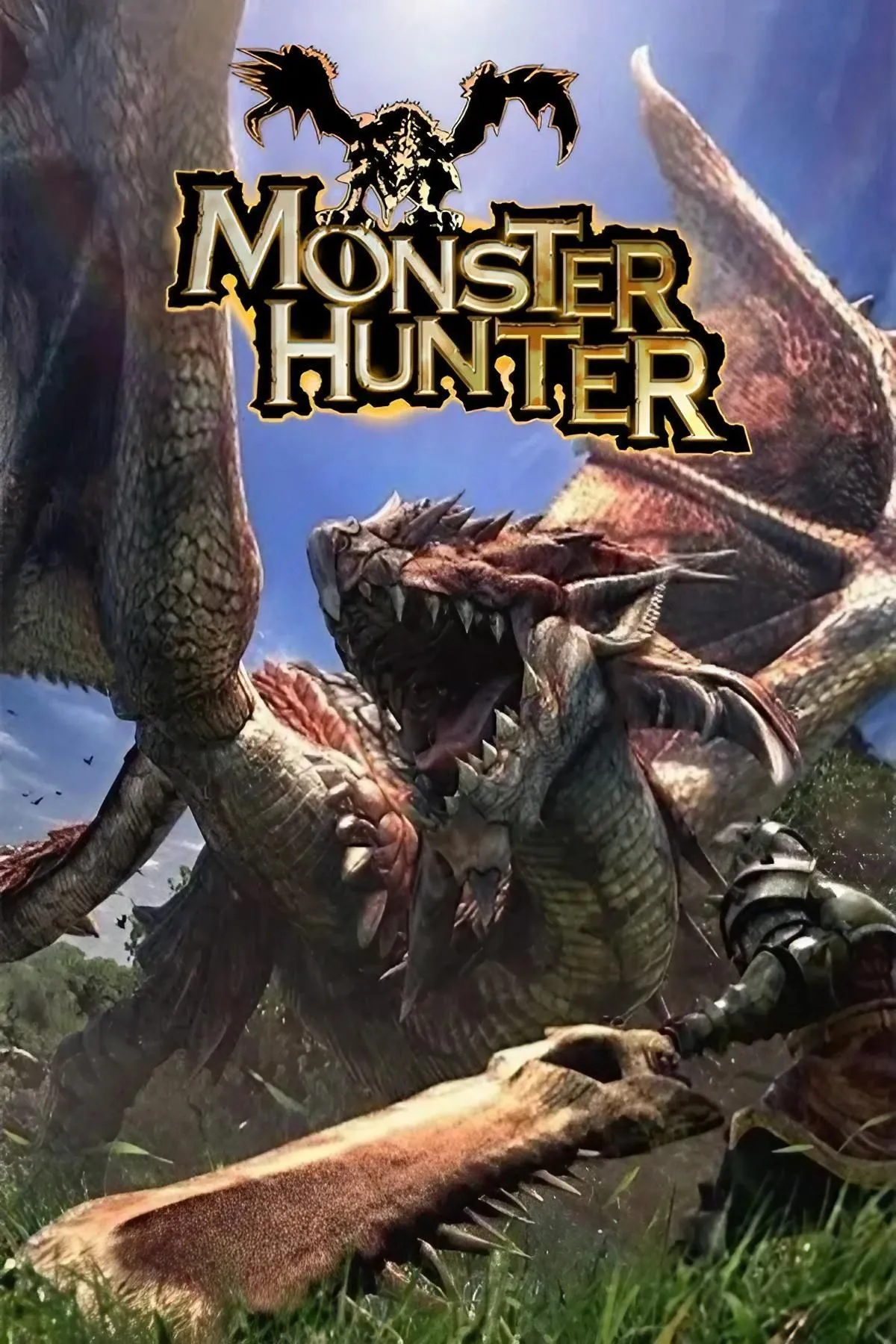 Hình ảnh bìa Monster Hunter, tựa game hành động nhập vai đình đám của Capcom, đại diện cho bộ sưu tập game săn quái vật mong đợi