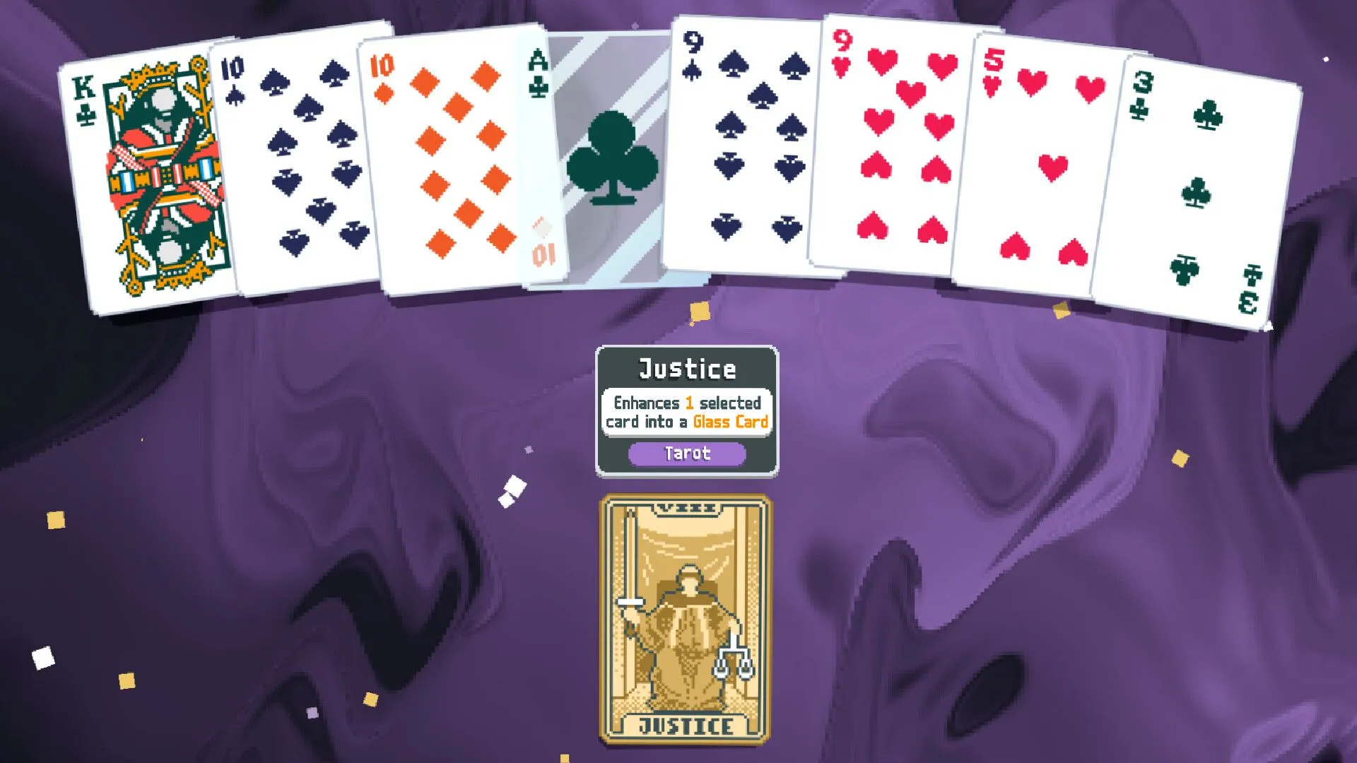 Hình ảnh bộ bài Balatro, minh họa cho game độc lập sáng tạo
