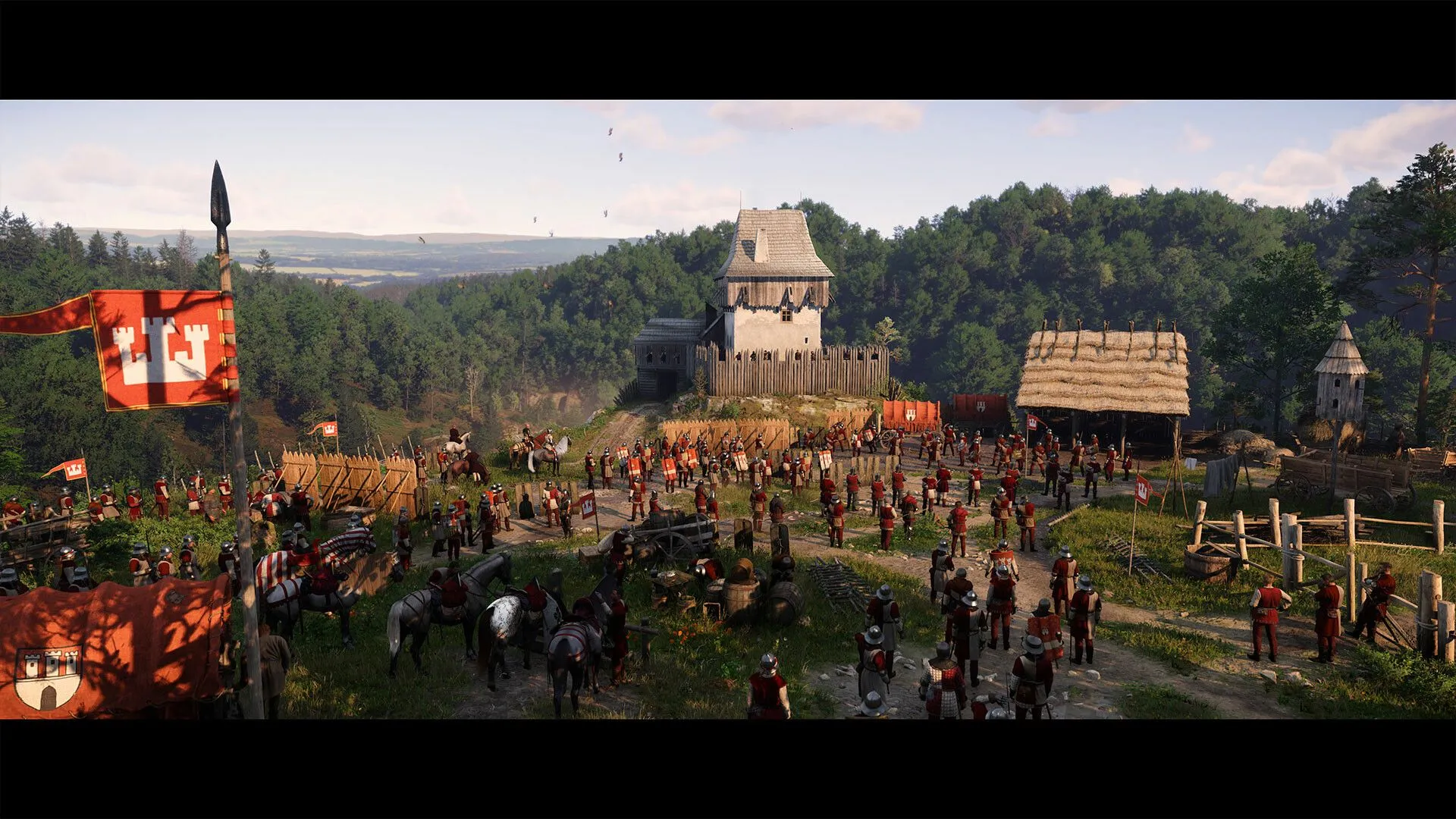 Hình ảnh cận cảnh một cuộc giao tranh kiếm trong Kingdom Come Deliverance II
