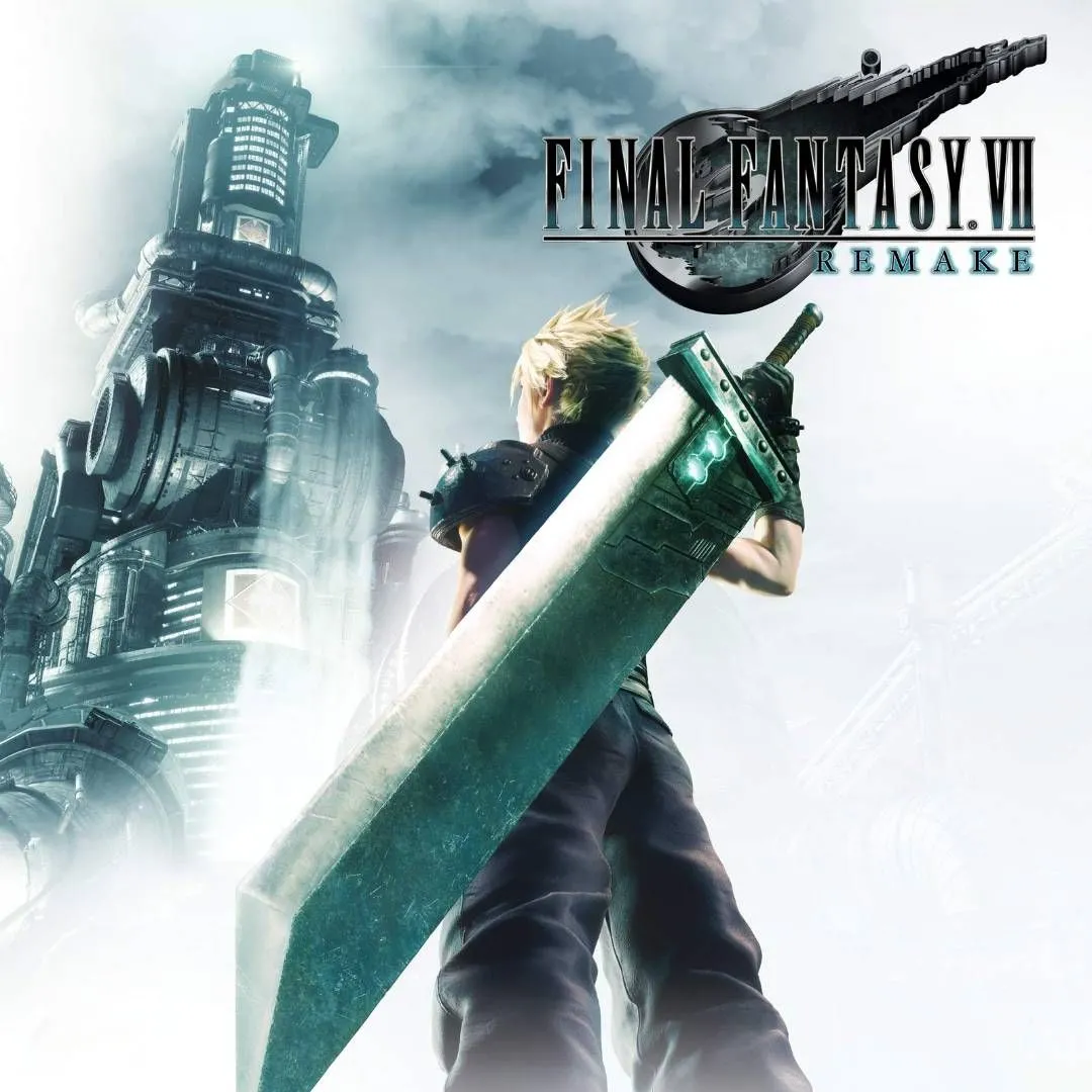 Hình ảnh Cloud Strife trong game Final Fantasy VII Remake, thể hiện đồ họa và hệ thống chiến đấu mới mẻ, hiện đại.