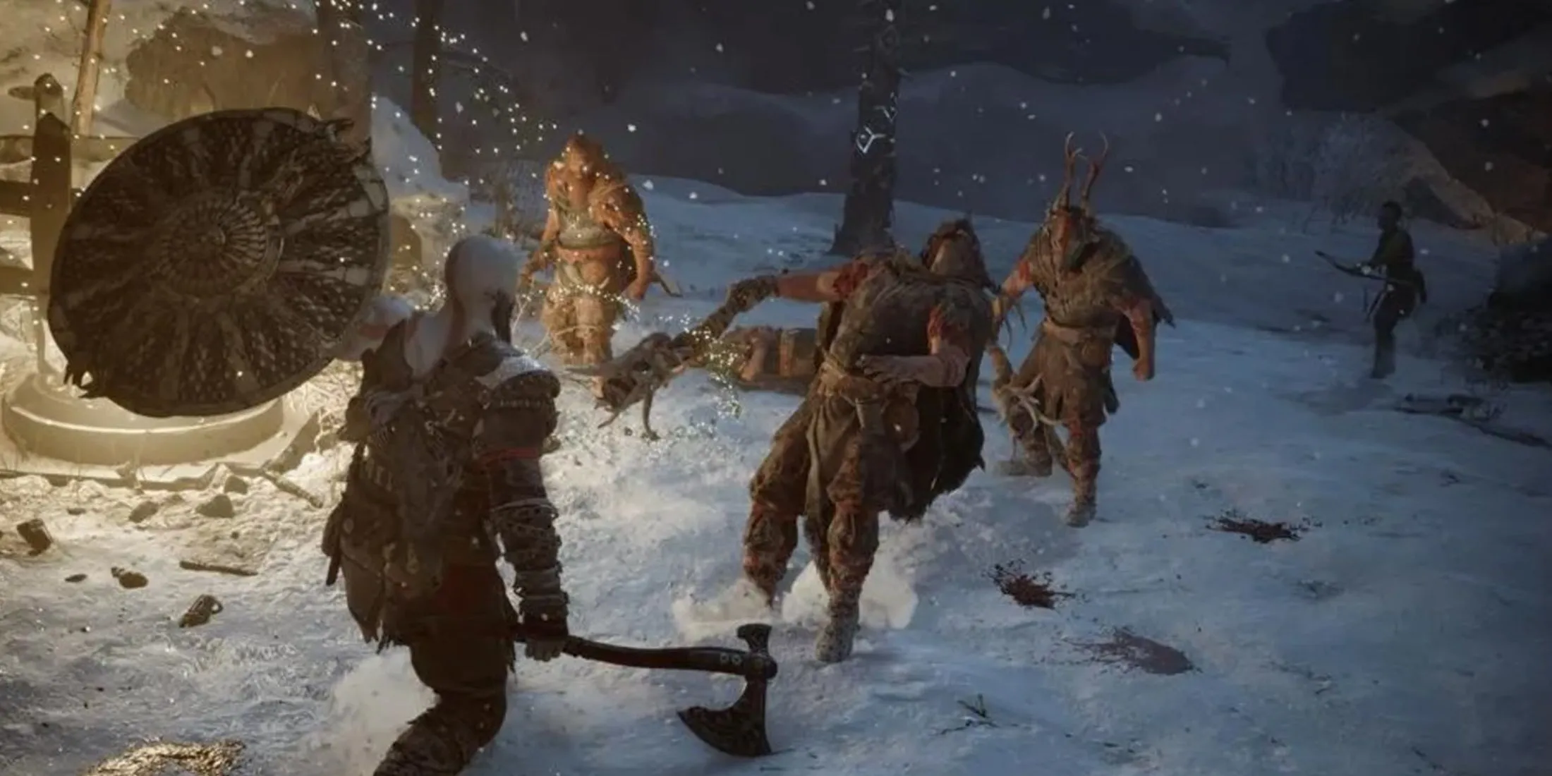 Hình ảnh gameplay đặc sắc của God of War Ragnarök